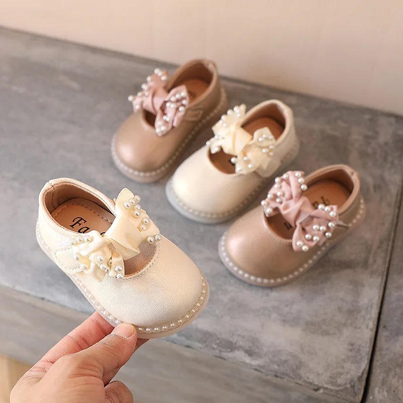 

Female Baby Princess Shoes Spring And Autumn Baby Single Shoes Soft Soled Toddler Shoes 1-2 Years Old Baby Shoes