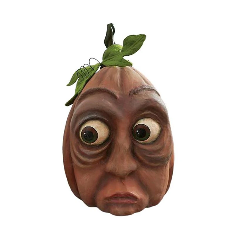 

Artificial Pumpkin Fall Fake Pumpkin with Rich Expression for Halloween Thanksgiving Decoration Halloween Decoration E