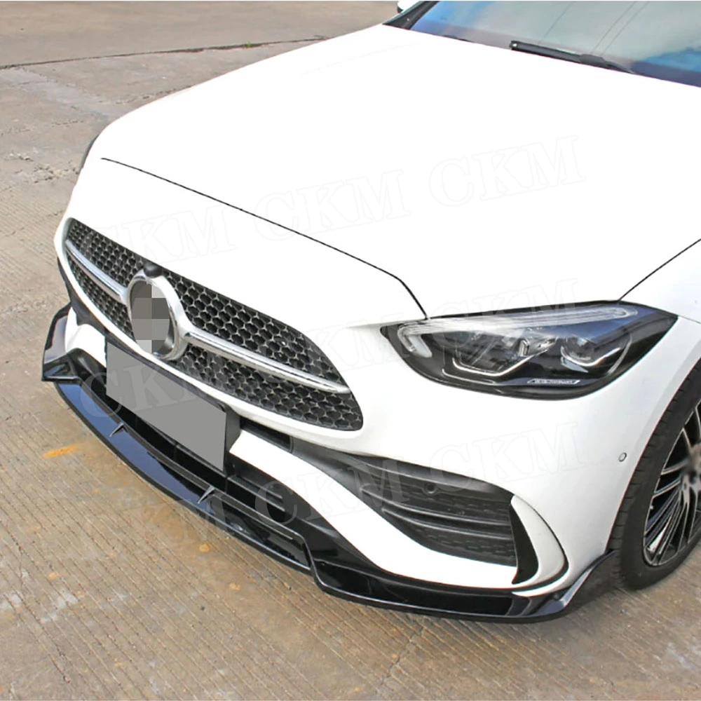 Передний бампер в стиле спойлер для подбородка фартуки Mercedes Benz C Class W206 C43 AMG Sport 2022 +