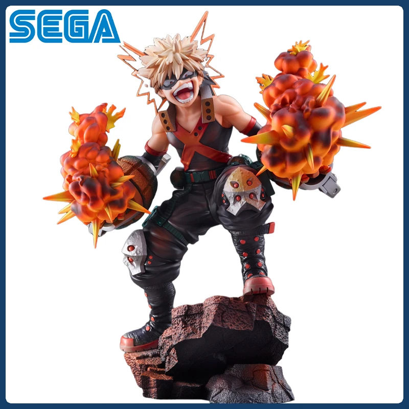 В наличии SEGA S-FIRE My Hero Academia Bakugo Katsuki аниме персонаж ПВХ коллекция фигурка модель