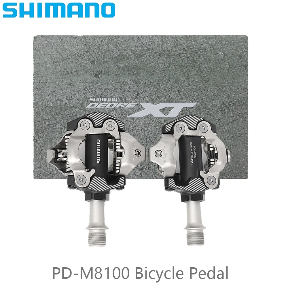 SHIMANO DEORE XT PD-M8100 велосипедная педаль самоблокирующаяся SPD двухсторонняя гонка для