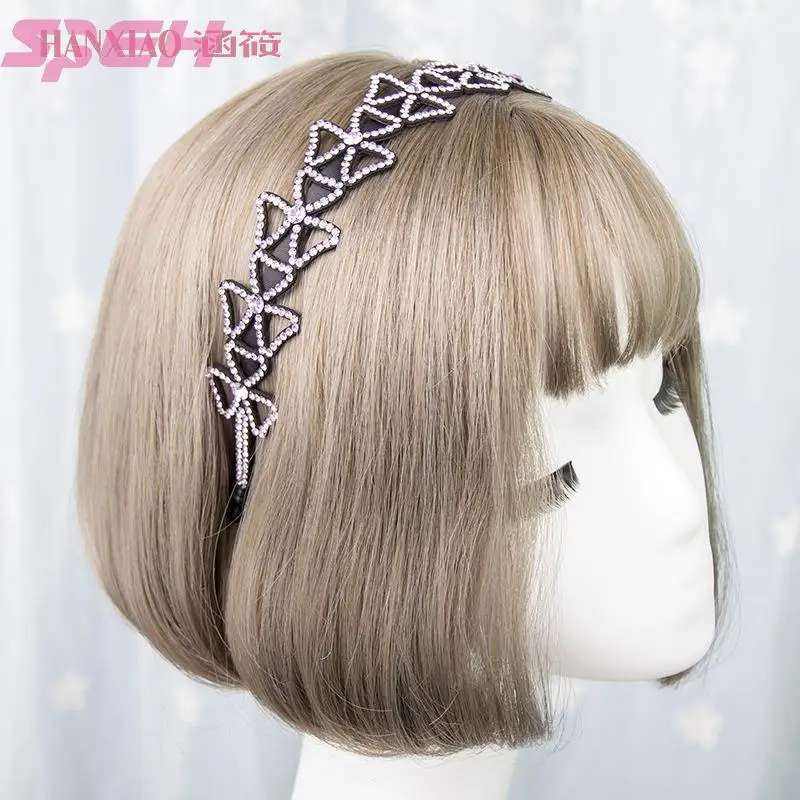 

Повязка для волос с геометрическим рисунком, простой красный сетчатый ремень с зубцами, противоскользящая повязка на голову, Женская униве...