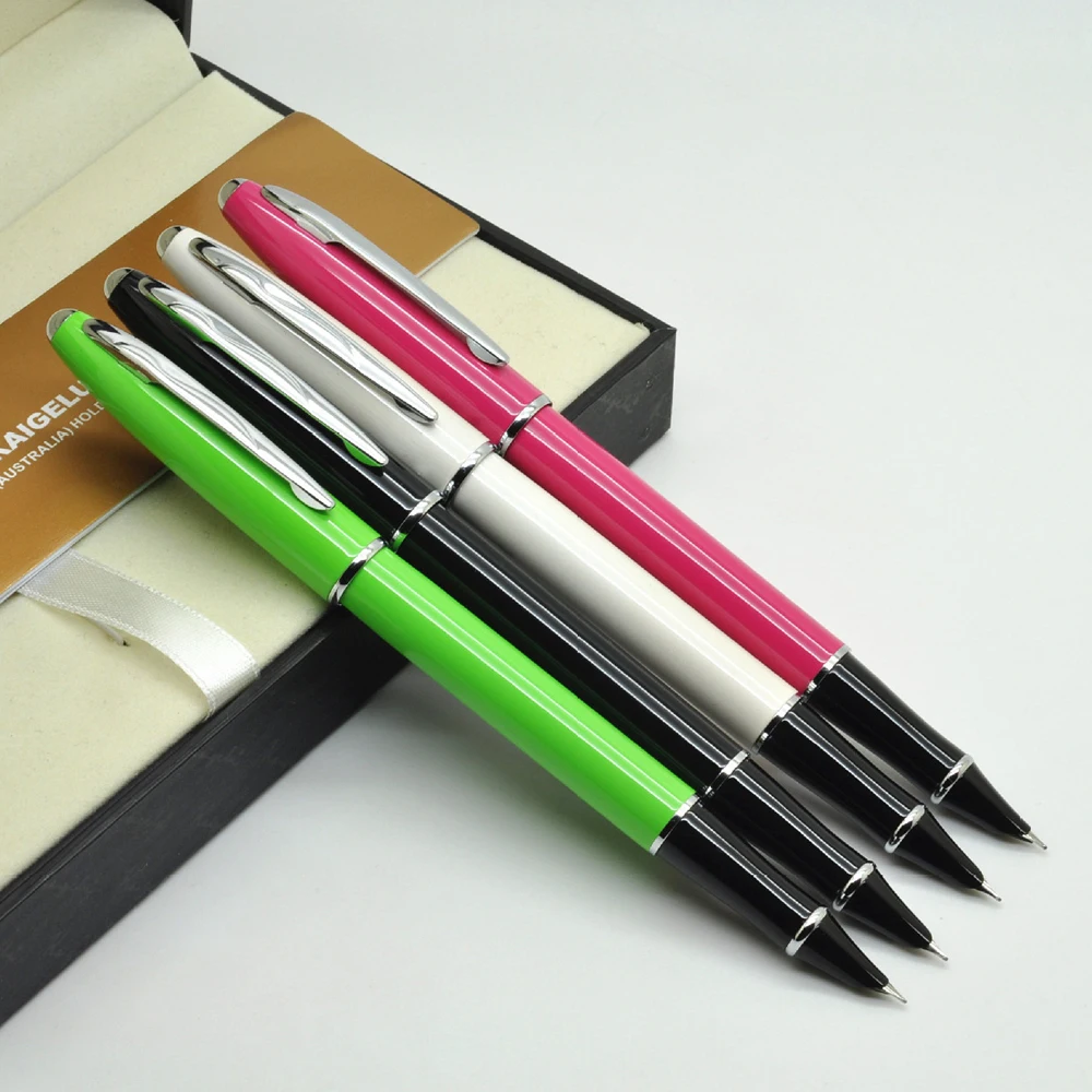 

MMS KAIGELU 389 Fountain Iridium Pen Classic Style Silver Clip Extra Fine Nib Writing Fashion Business Gift For Student