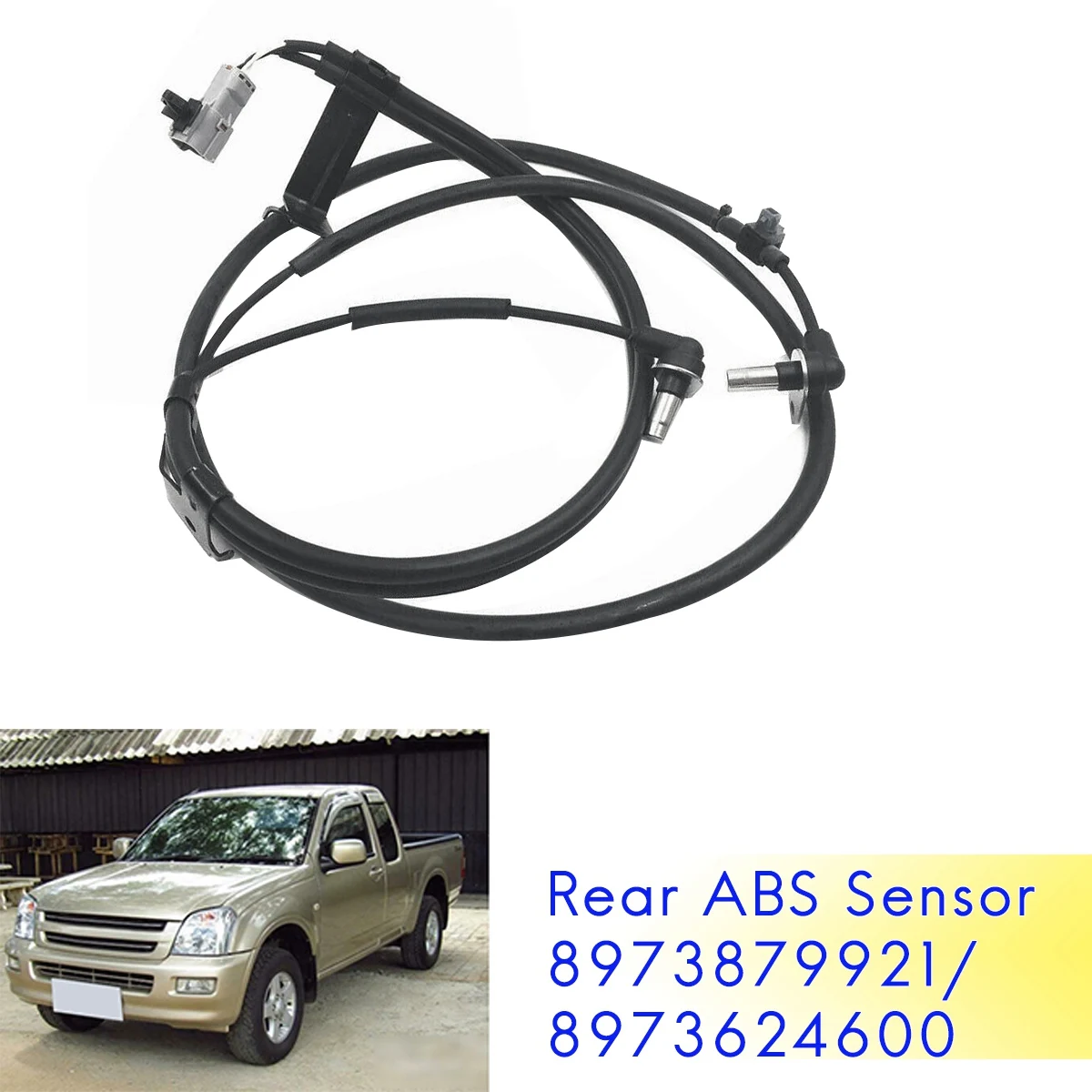 Новый задний датчик скорости ABS противоскользящий RL/RR для Isuzu D-Max / Rodeo 2 5/3 0
