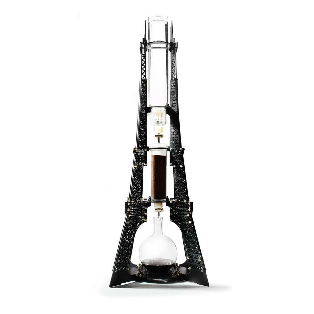 

Q 1000ml New Style Iced Drip Cooling Coffee Maker Cold Brew Espresso Coffee Dripper Pot Ice Brew Coffee Machine