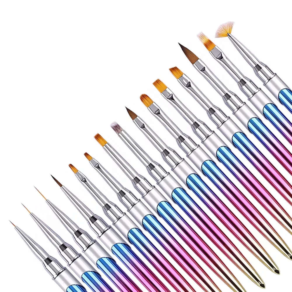 

Nail Brush Pen Manicure Acrylic UV Gel Extension Nail Polish Painting Drawing Brush Liner Pinceau Nail Art