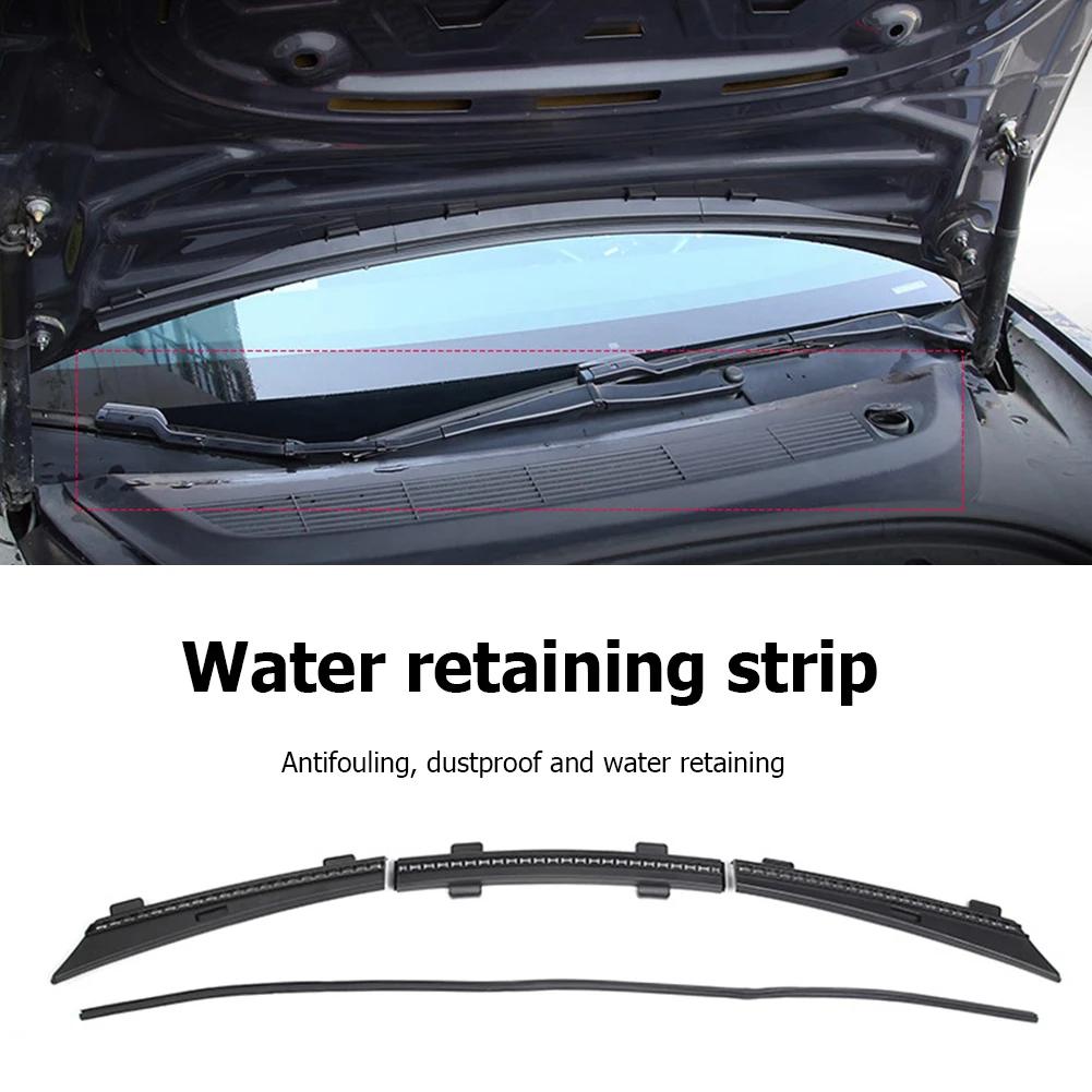 

Front Chassis Cover Water Strip For Tesla Model 3 Y 2017-2022 Air inlet protective cover modification accessories