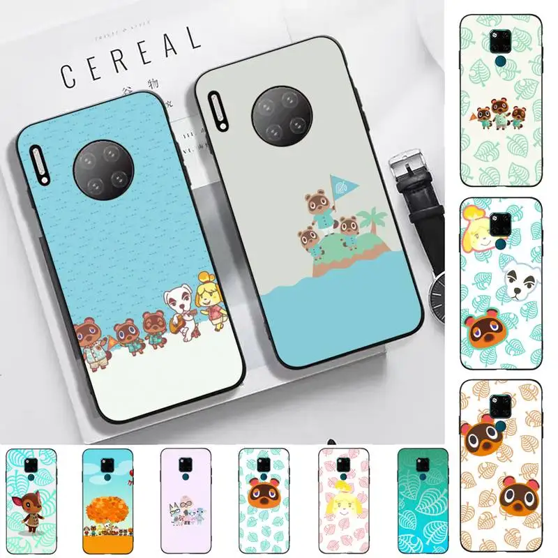 

BANDAI Animal Crossing Phone Case for Huawei Mate 20 10 9 40 30 lite pro X Nova 2 3i 7se
