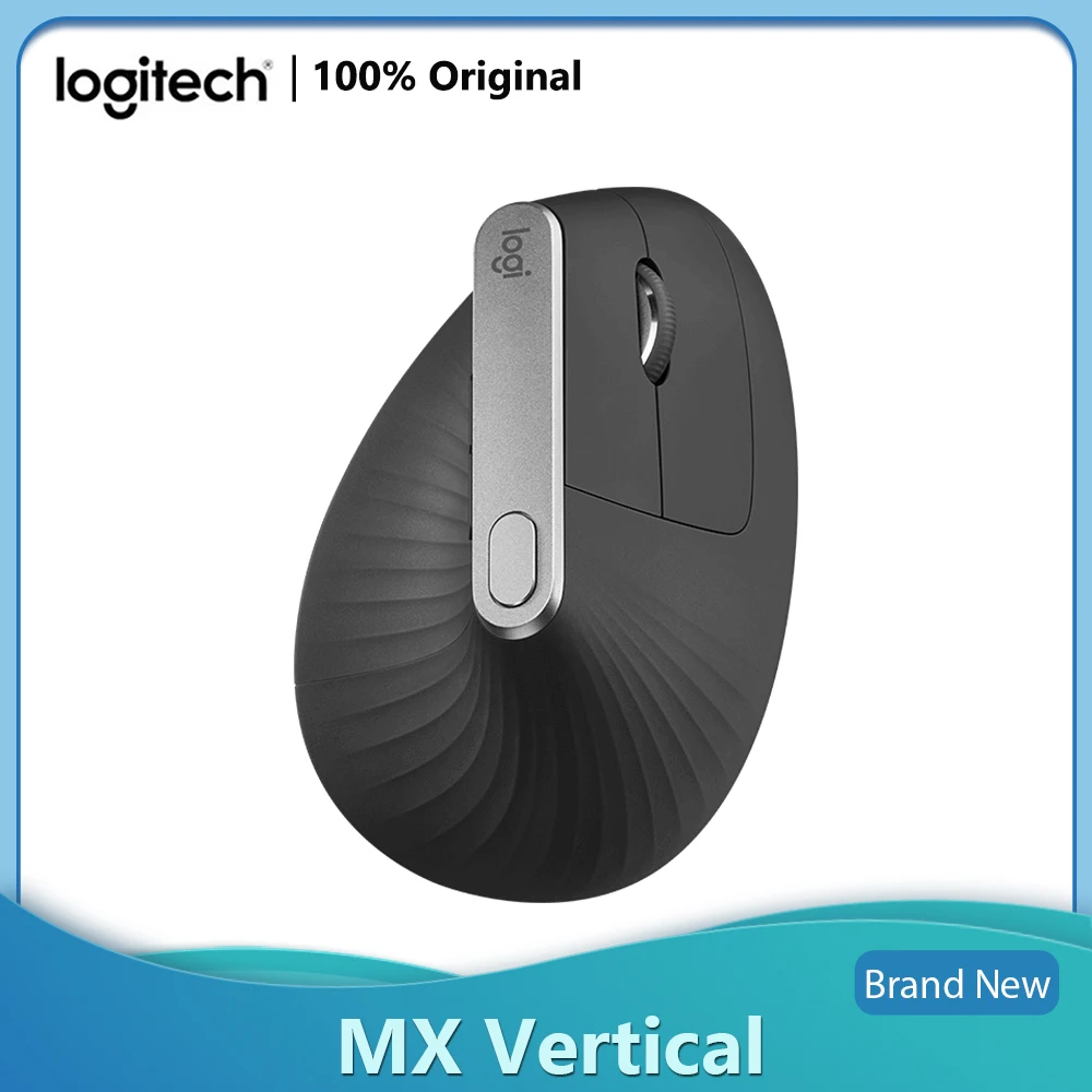 

Original Logitech MX Vertical Bluetooth Wireless Ergonomic Mouse 4000DPI Multi-function With 2.4GHz USB Rechargeable for Office