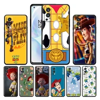 anime toy story woody case for oneplus nord 2 ce 5g 9 9pro 8t 7 7ro 6 6t 5t pro plus silicone soft black phone cover capa coque
