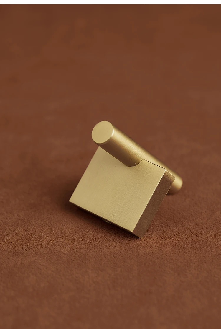 Уникальный дизайн/Золотая прочная латунная ручка Т-образные ручки более длинные