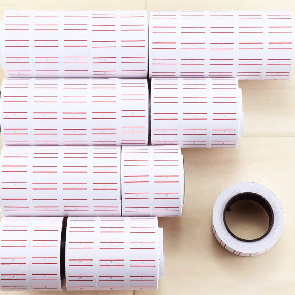 30 рулонов этикеток для контейнеров пищевых продуктов наклейки однорядные