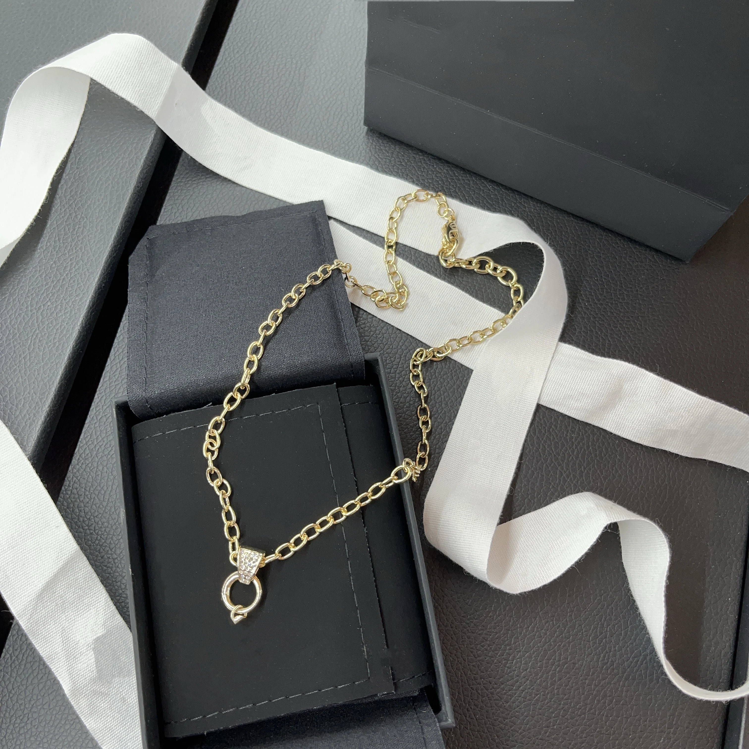 

Mode 10 Popular Famous Fashion Original Brand Women Female 2022 Jewelry Necklace Chain Summer Silver Quality Luxury Gift