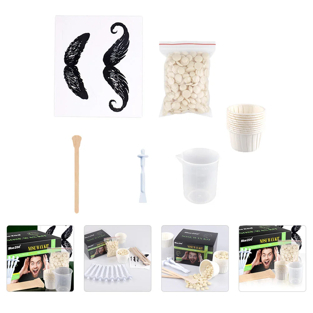 

Nose Hair Waxing Wax Kit Removal Nostril Set Tool Remove Kitsmenpainless Home Remover Beans Beads Women