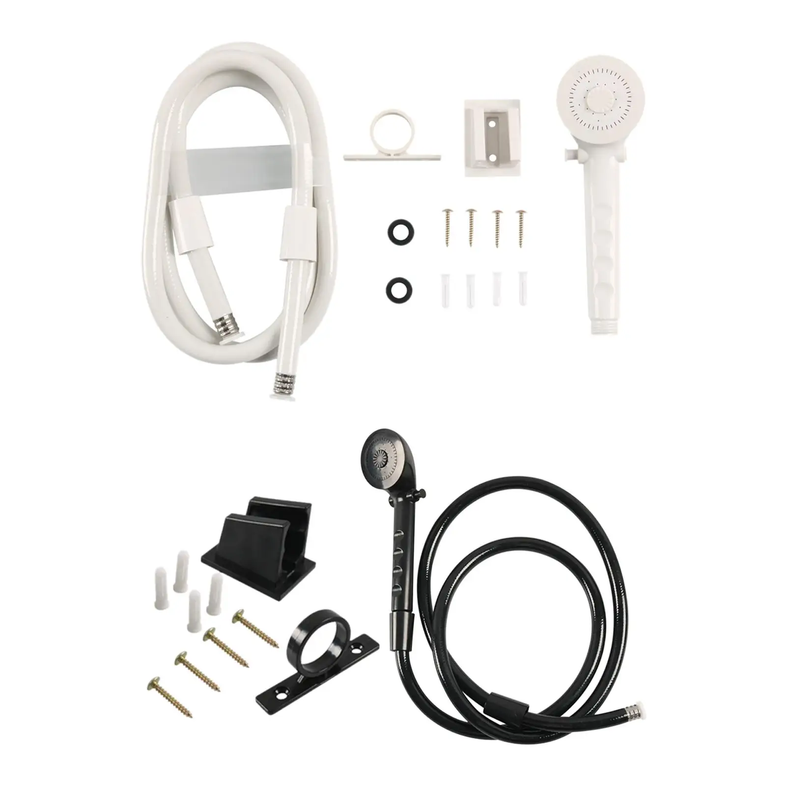 

Handheld Shower Head with Hose Direct Replaces Easy to Install RV Handheld Shower Head with Hose for Boat RV Motorhome Van
