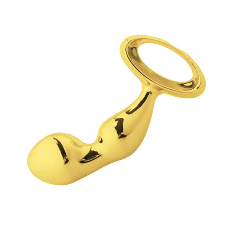 Анальная пробка для мужчин и женщин двойная забавная металлическая игр S &amp M