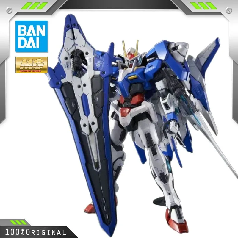 

BANDAI Anime MG 1/100 0000 XN Raiser 00R 62848New Mobile Report Gundam Assembly Plastic Model Kit Action Toys Figures Gift