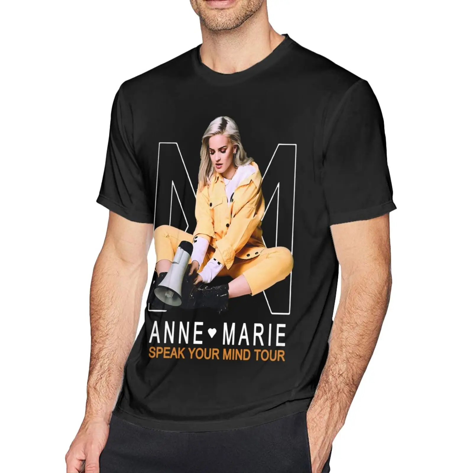 

Футболка оверсайз с надписью Anne Mary, 3333