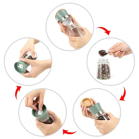 Картинки СНЯТЬ КРЫШКУ С ОДНОРАЗОВОЙ МЕЛЬНИЦЫ