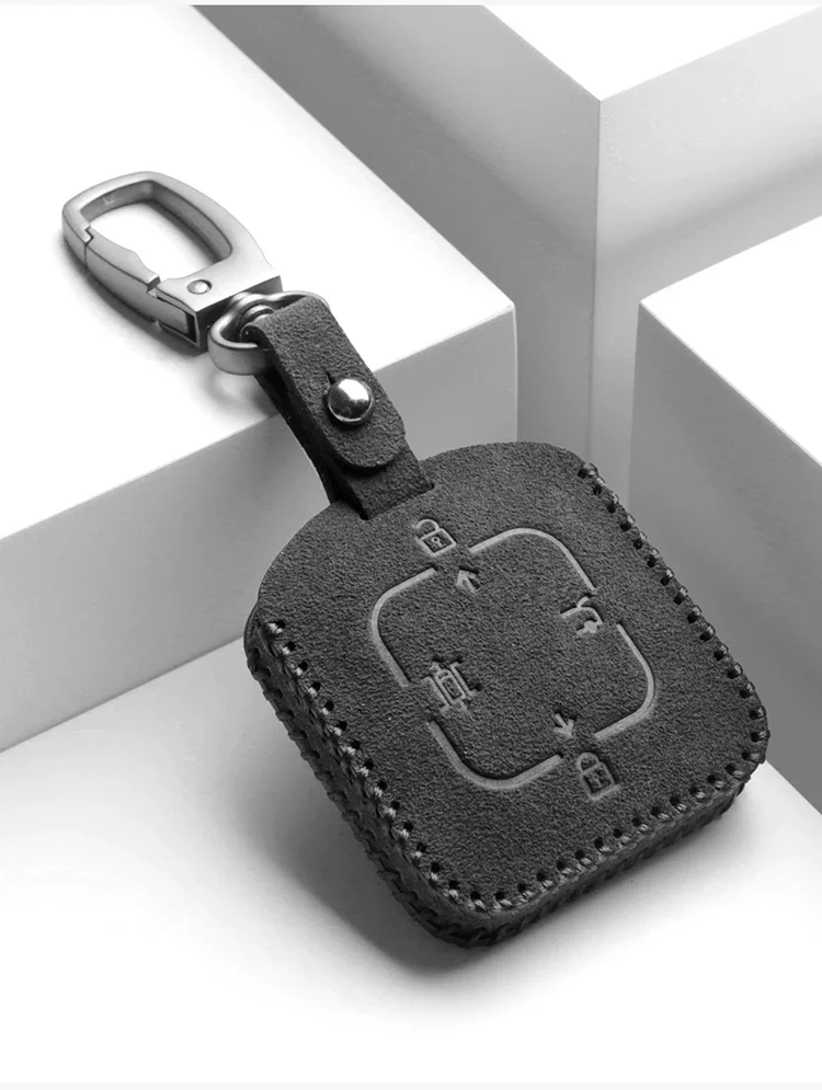 

Для Zeekr 001 7X 007 007GT X 009 механический ящик для ключей Bluetooth коробка для ключей карта защитная коробка для ключей модификация замша