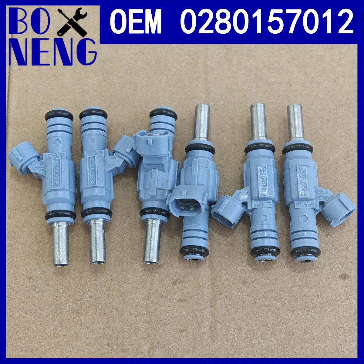 

6 шт./лот OEM 0280157012 Топливная форсунка для AUDI A3 TT PORSCHE CAYENNE VW MULTIVAN Golf PHAETON TOUAREG TRANSPORTER 3.2 022906031 J