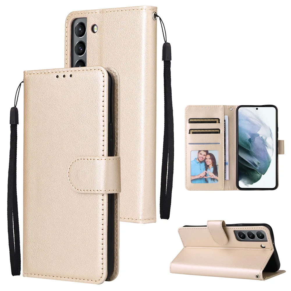 Luxury Wallet Flip Case For Samsung Galaxy Note 20 Ultra Note10 Pro S8 S9 S10 Plus S10E S20 Ultra S21 FE S22 Book Cover Coque