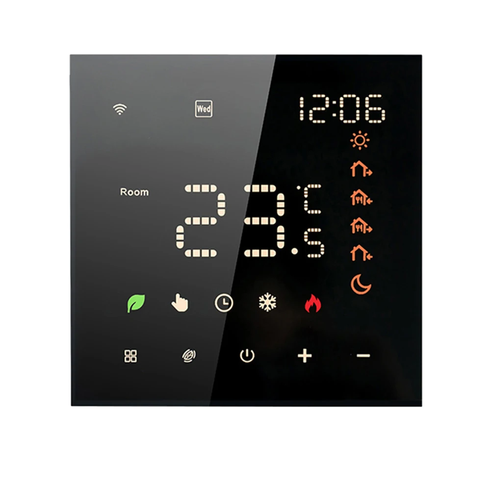 

100-250V AC Smart Thermostat Smart Thermostat APP Control Programmable Storage Function Floor Heating Thermostat