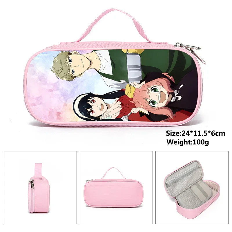 

Anime SPY X FAMILY Stationery Twilight Anya Forger Yor Anime Pen Bag for Elementary School Students Pencilbags