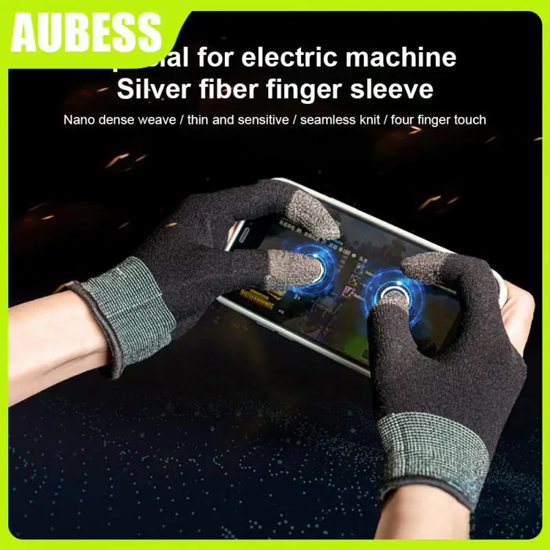 

Breathable Cell Phones Game Controller Gaming Finger Hand Cover Sensitive Touch Screen Finger Sleeves Non-scratch For Gamer