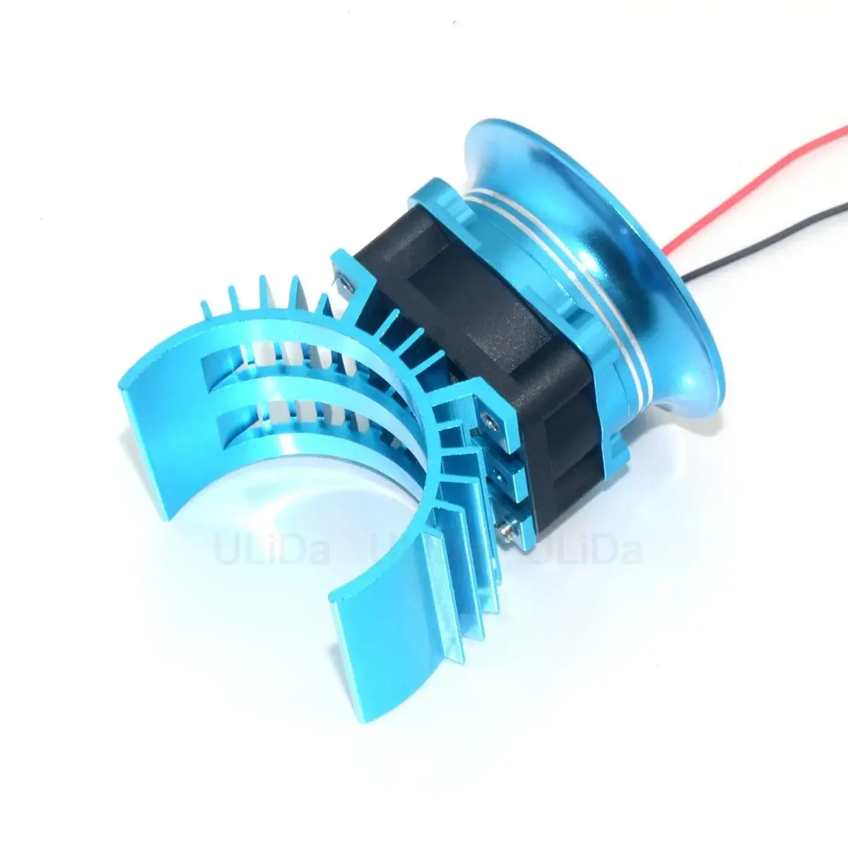 Крышка радиатора двигателя + охлаждающий вентилятор для WLtoys A959-B 144001 124019 HSP 1/8 1/10 RC