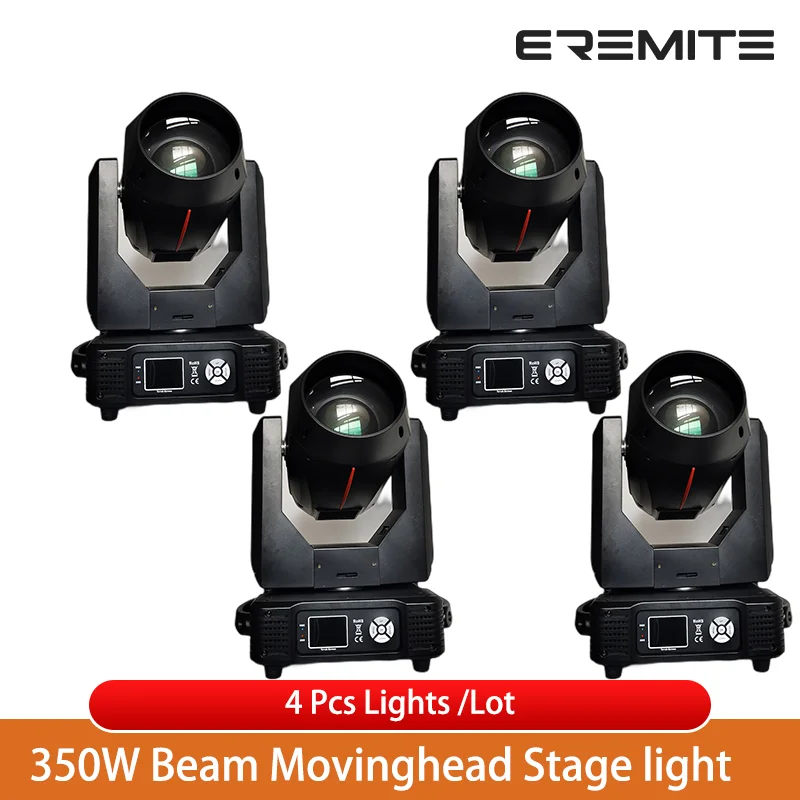 

Freeshipping 4Pcs Beam 17R 350W Moving Head Stage Light Christmas Dmx Control Party Wedding Dj