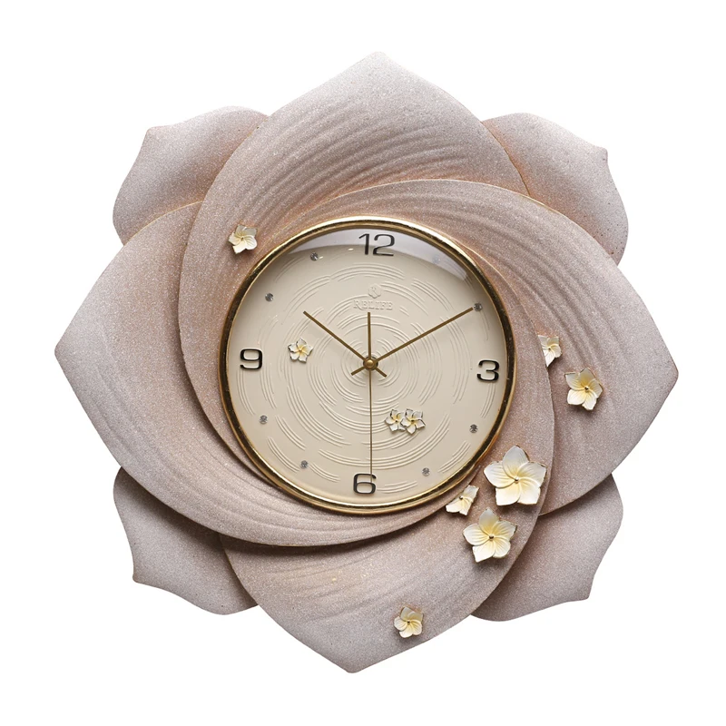 

Home Art European Clock Creative Personalized Living Room Wall Clock