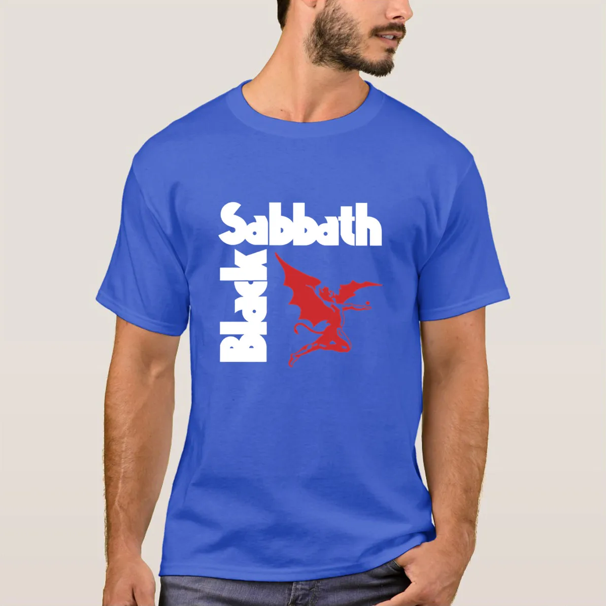 Тяжелый металл рок-группы черная футболка и Sabbath 2020 Новейшая летняя мужская