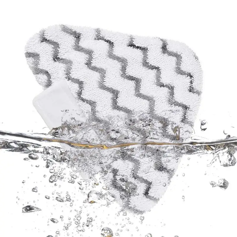Triple-cornered Steam Mop Pads Replacement Triangle Cloth Fo