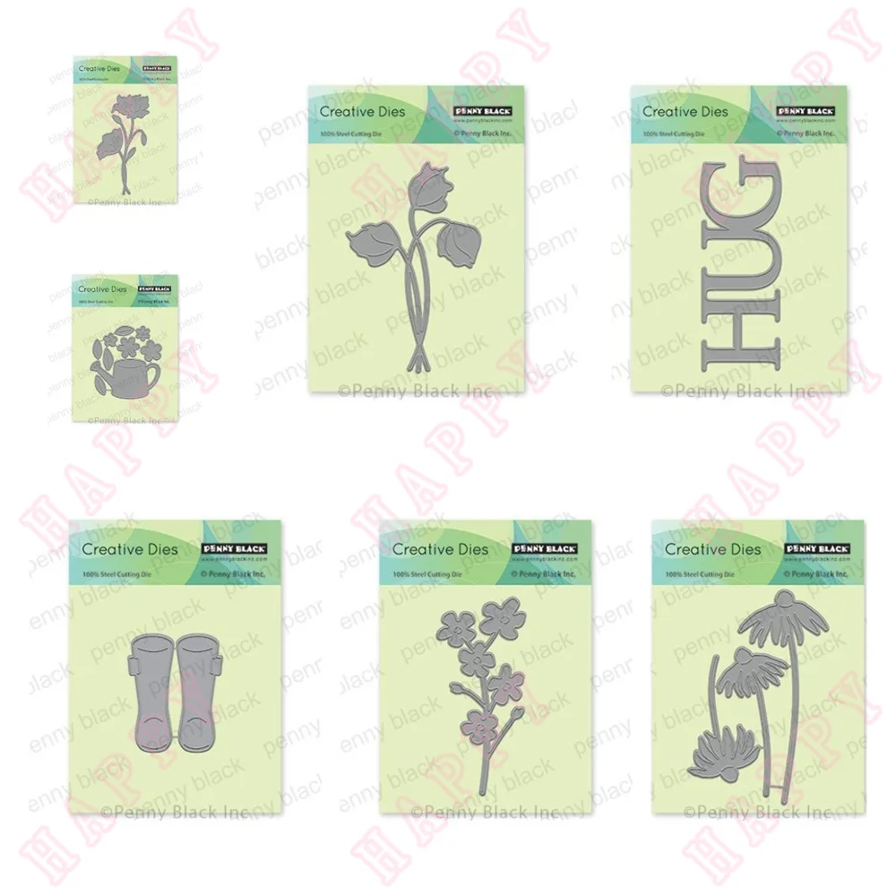 

Metal Cutting Dies Blooms Boots Watering Can Daisies For Scrapbook Diary Decoration Paper Craft DIY Handmade Embossing Template