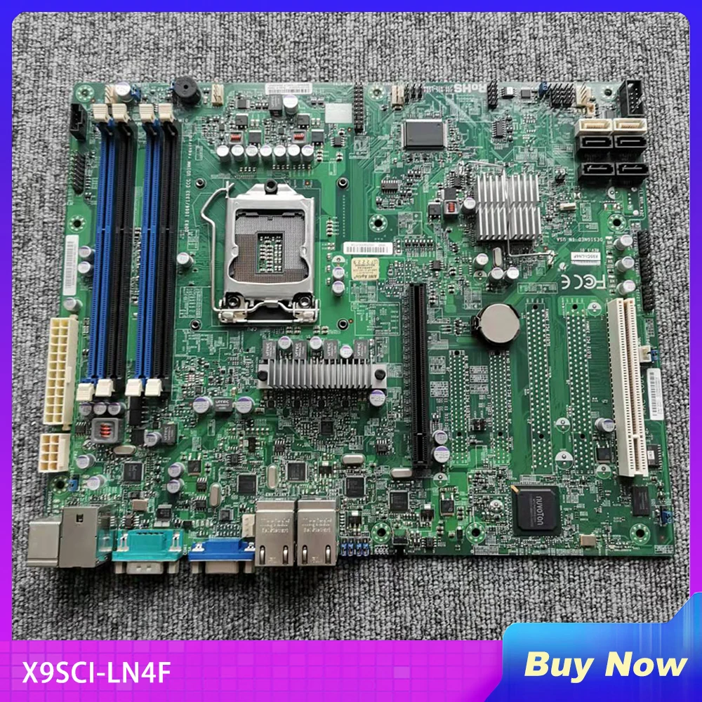 

X9SCI-LN4F For Supermicro Server Motherboard Xeon E3-1200 V1/V2 Series 2nd And 3rd Gen Core i3 LGA1155 DDR3 ECC IPMI 2.0