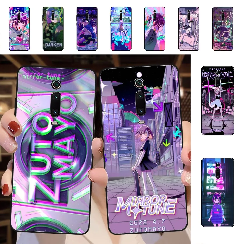 Cartoon Z-Zutomayo Phone Case For Redmi 5 6 7 8 9 10 Plus Pro A GO K20 K30 K40 F3 Fundas