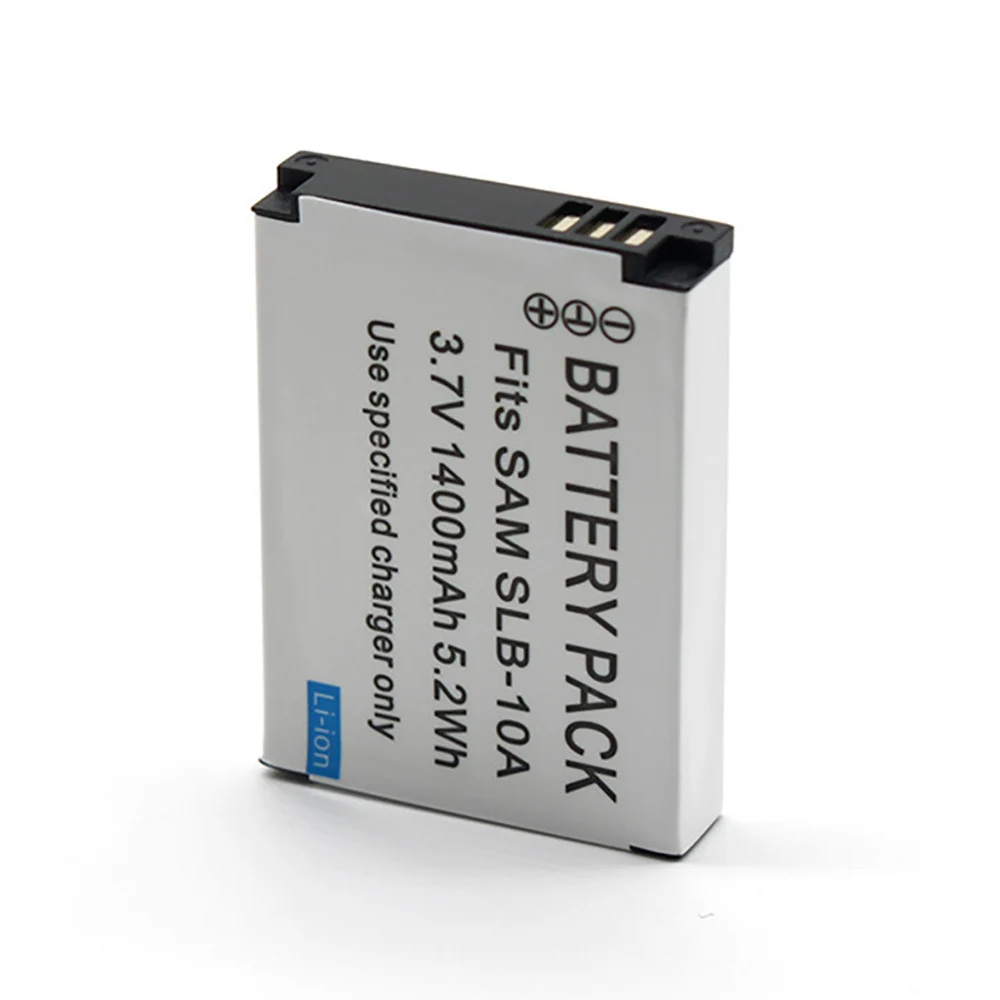 3 7 в 1400 мАч литиевый аккумулятор для камеры цифровой литий-ионный SAMSUNG SLB-10A L100 L110