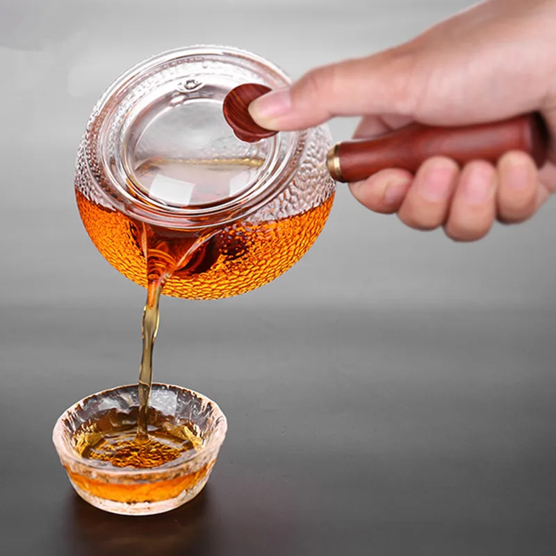 

Чайник в японском стиле с деревянной ручкой, 280 мл