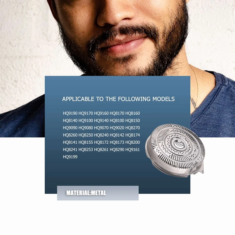 3 шт. сменная головка HQ9 лезвие для бритвы HQ9100 HQ9190 HQ9070 HQ9170 HQ9020 HQ8160 HQ8250 HQ9090