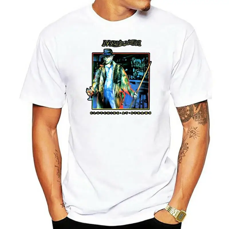 

Marillion Clutching At Straws O-Neck Cotton T-Shirt