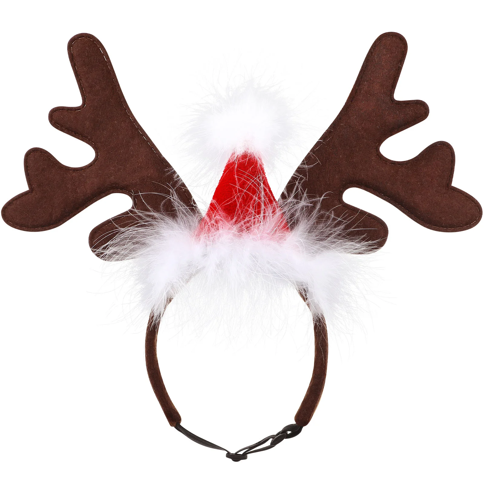 

Christmas Dog Pet Antlers Headbandreindeer Hat Costume Dogs Headwear Costumes Accessories Elk Headress Cat Fog Party Favors