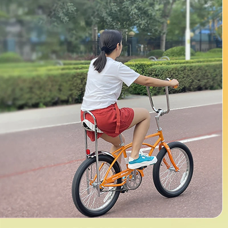 

20 Inch BMX Performance Bike Bmx Adult British Men Women Sports Commuter Fashionable Children's Bicycle Banana Saddle Design