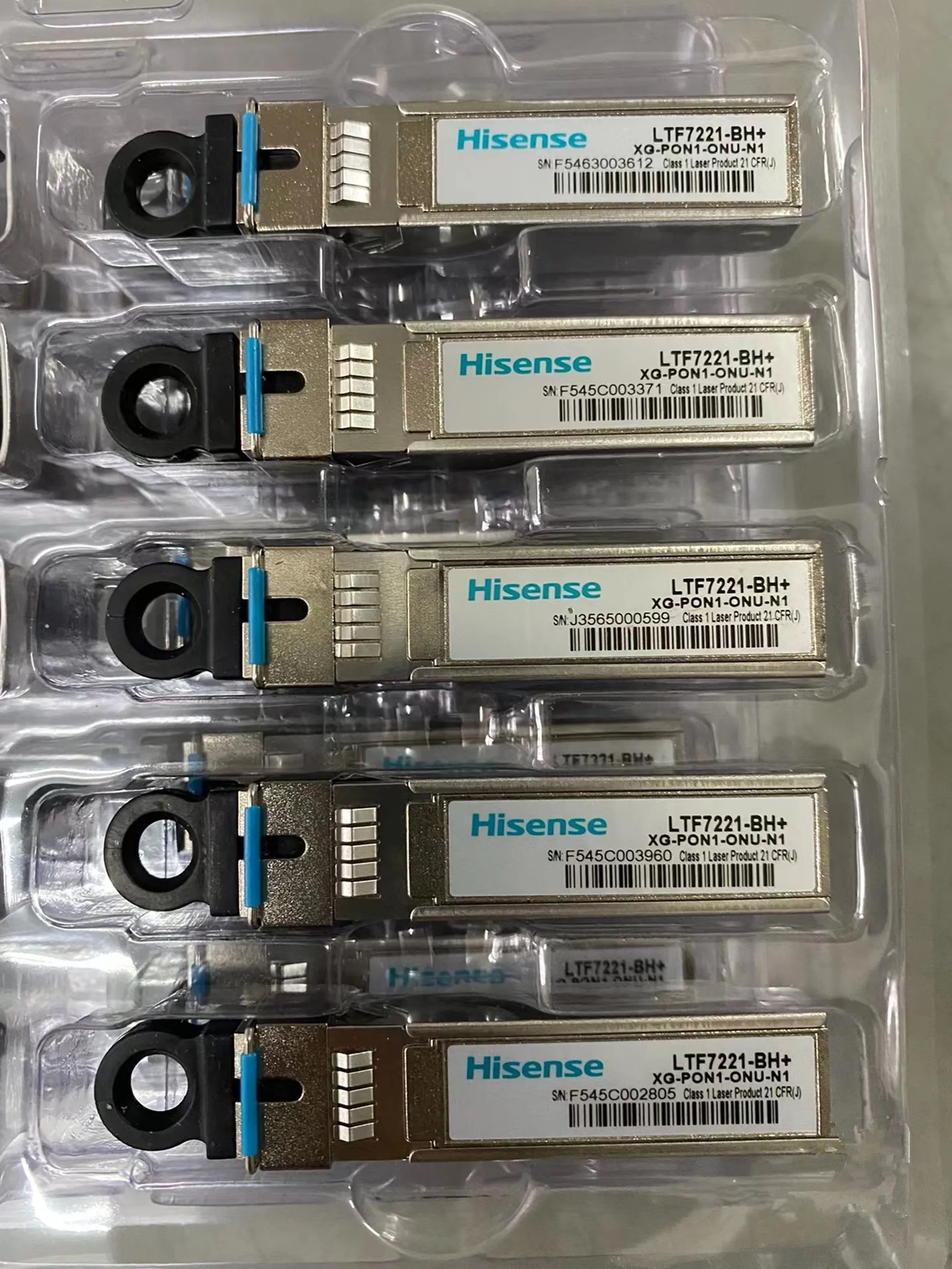 Hisense GPON Module ONU SFP Transceiver XG-PON1-ONU-N1 LTF7221-BH+ Hua Wei5821 HuaWei5822 ZTEF832 ONU Fiber Optical Module