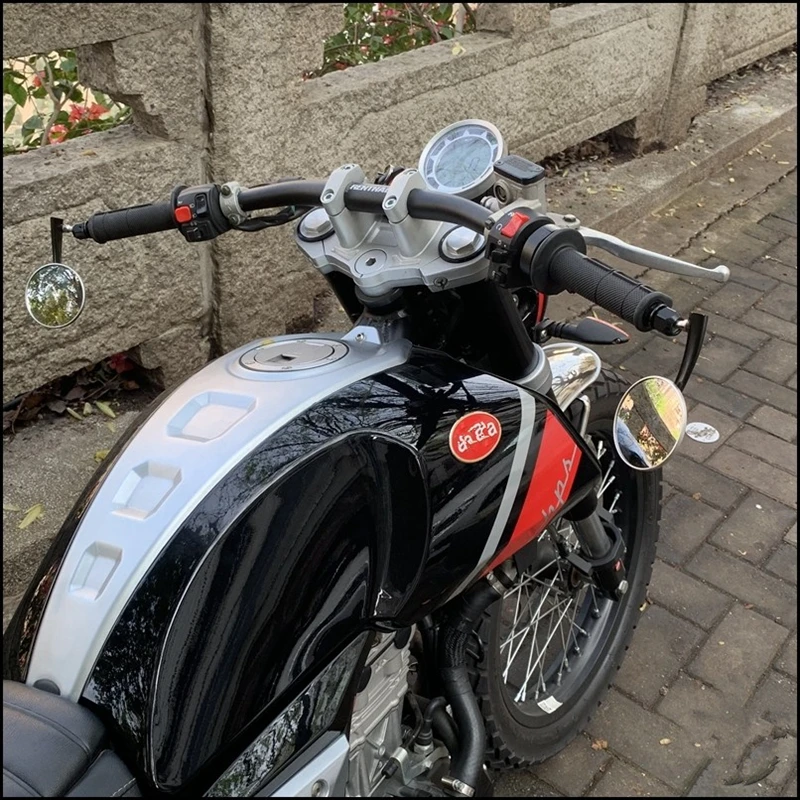 680mm Retro motorcycle modified aluminum alloy 28mm variable diameter ...