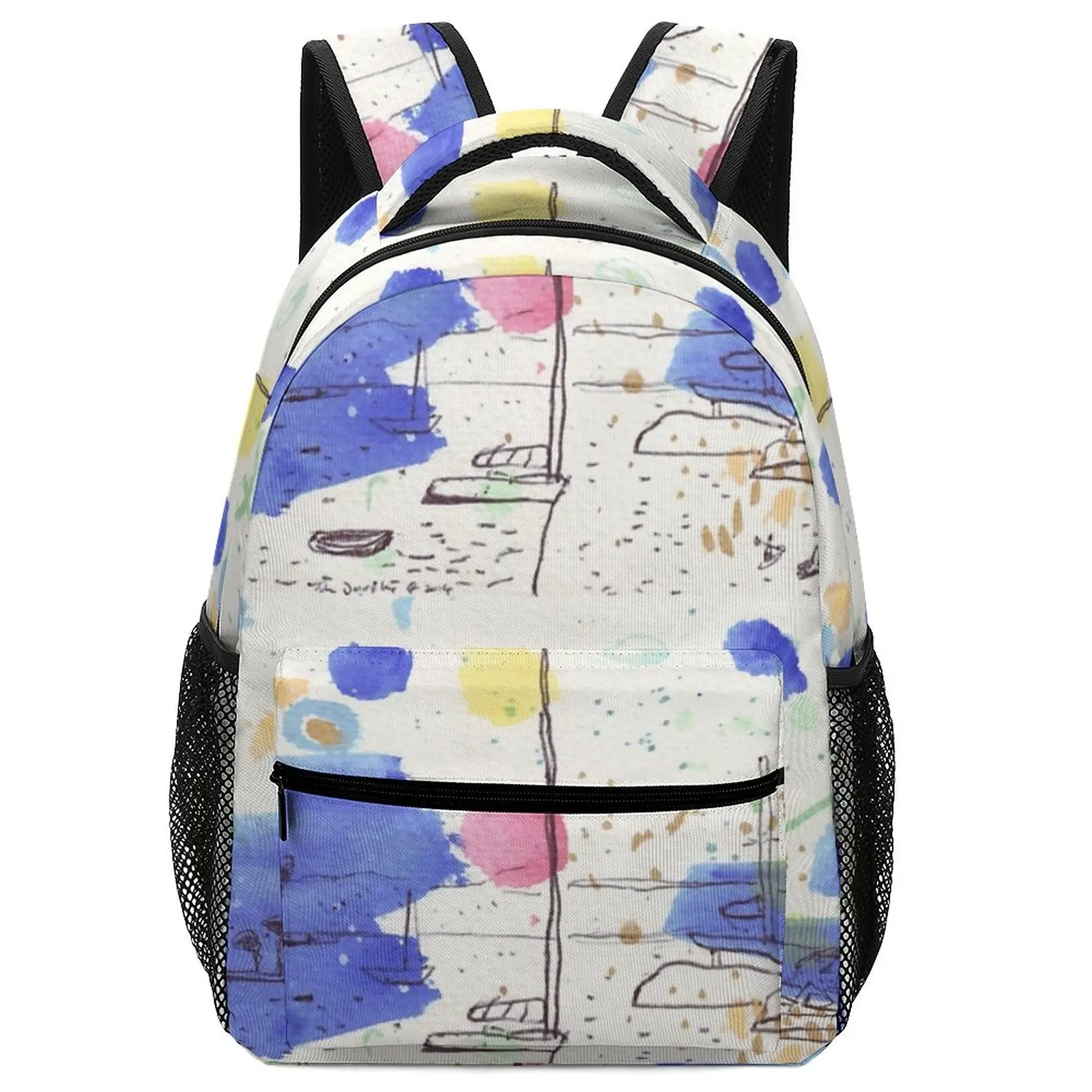 

Новинка 2022, роскошные мужские рюкзаки с двумя каяками на заливе, дизайнерские сумки для студентов и детей, мужской школьный рюкзак Ele с имене...