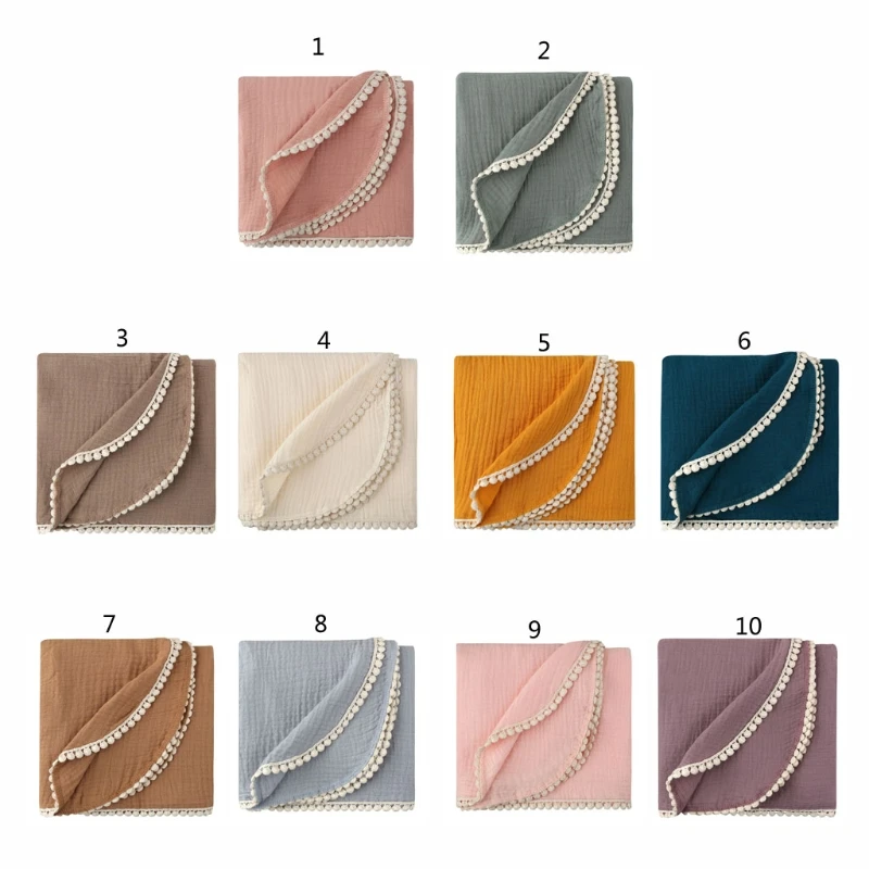 

Essentials Swaddle Blanket Muslin Blankets for Girls & Boys Newborn Gifts Toddle