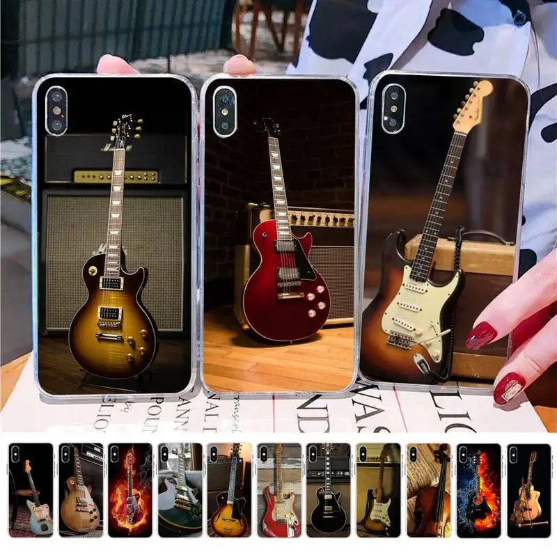

MaiYaCa Music score Musical violin guitar Phone Case for iPhone 11 12 13 mini pro XS MAX 8 7 6 6S Plus X 5S SE 2020 XR case