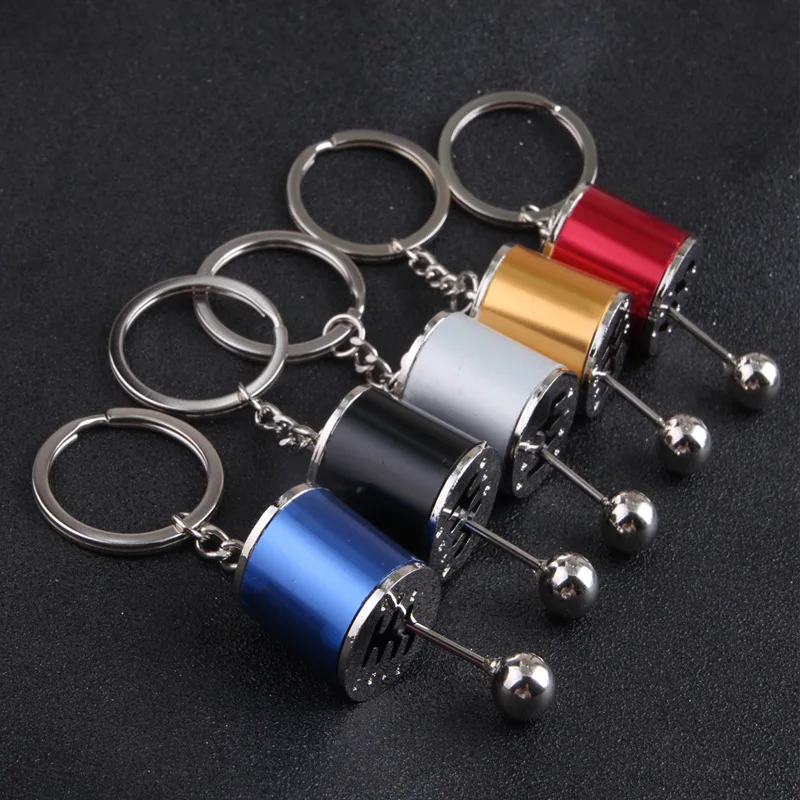 

New Hot-sell Gear Shift Brake Disc Keychain Personality Creative Alloy Men Jewelry Keychain Fashion Backpack Multicolor Pendant