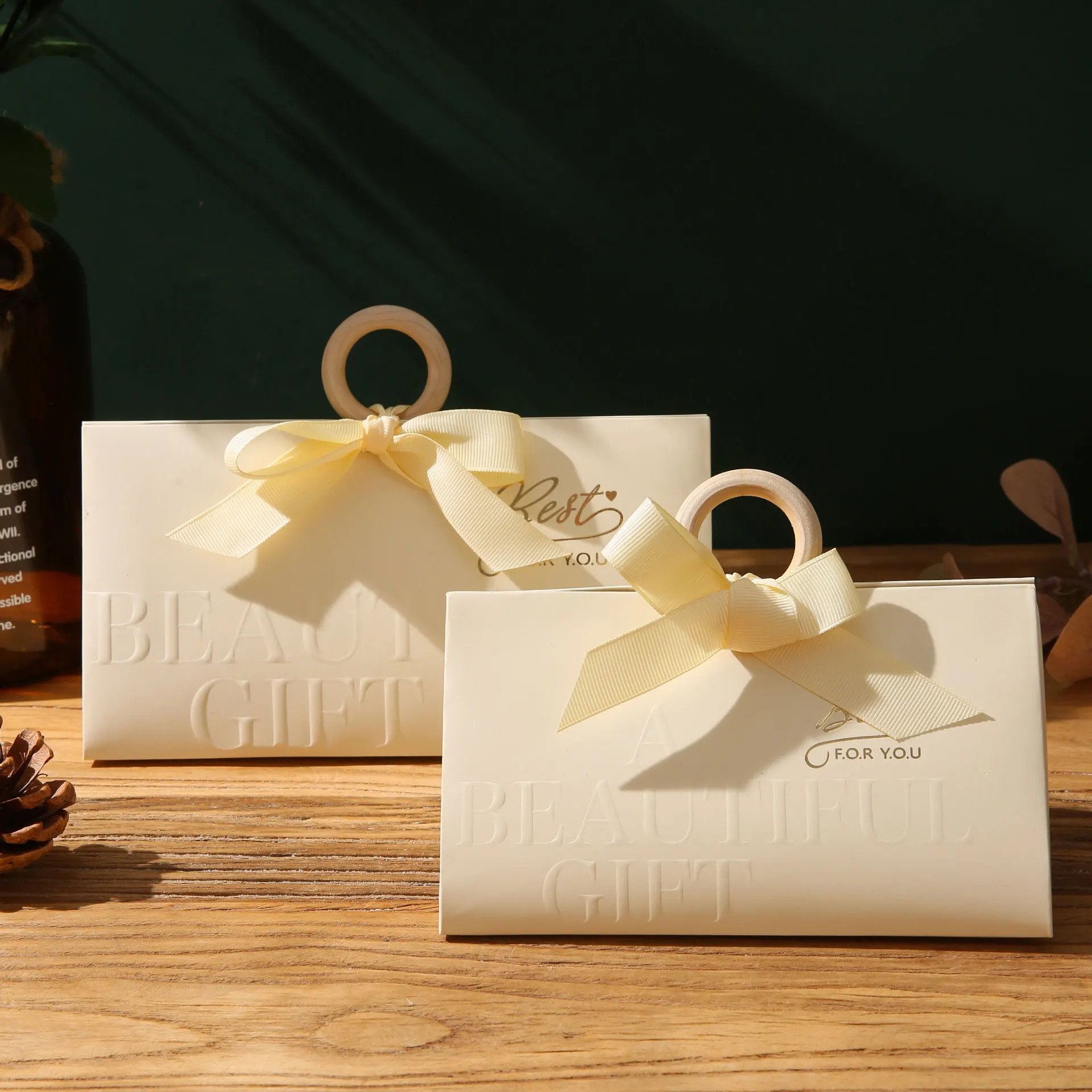 Chocolate Candy Bag  Wedding Baby Shower Birthday Guests Gift Packaging Paper Box Party Favors Event